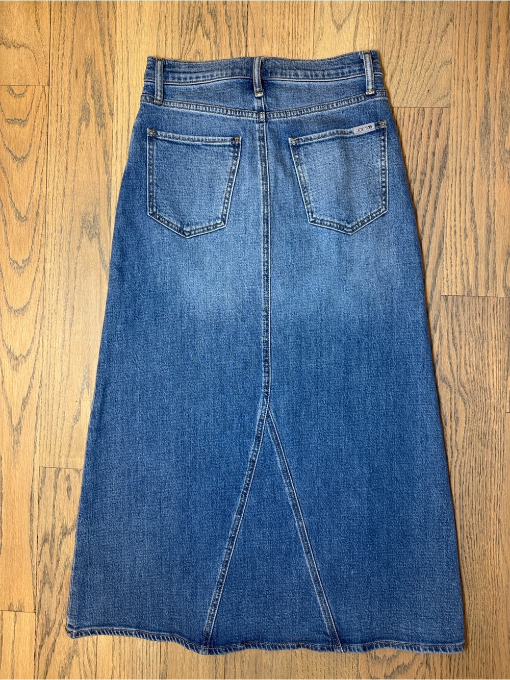 Joe’s The Elyssa Blue Denim Midi Maxi Women’s Skirt Size 26 - Picture 10 of 14